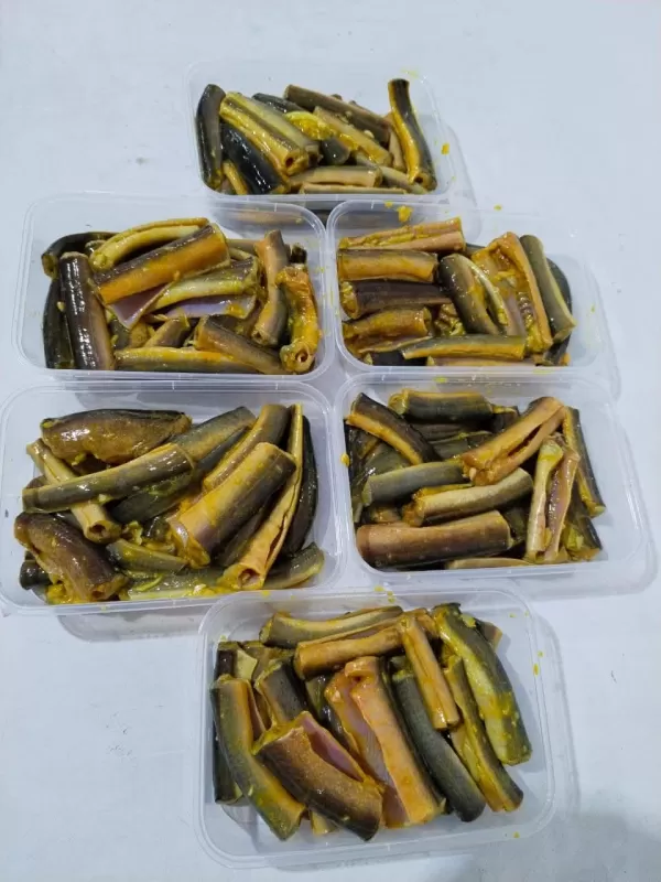 Belut marinasi